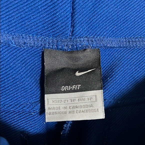 Nike Culotte Wide Leg Long Cargo Shorts Blue XS - Picture 2 of 8